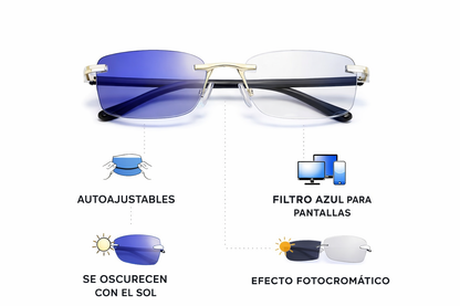 Gafas multifocales con filtro azul | Nuvella®